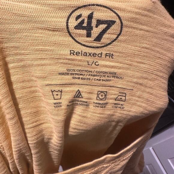 47 Brand Notre Dame Yellow Shirt - Picture 4 of 10